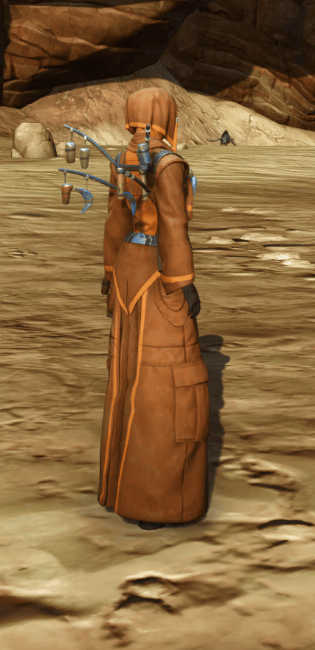 Feast Attire Armor Set player-view from Star Wars: The Old Republic.